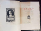 Faust. Pr&eacute;face et traduction de H. Blaze de Bury.. GOETHE Johann Wolfgang von: