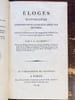 &Eacute;loges historiques compos&eacute;s pour la soci&eacute;t&eacute; m&eacute;dicale de Paris, suivis d'un discours sur les rapports de la m&eacute;decie avec les sciences physiques et ...