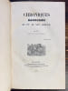 Chroniques barroises du IV au XIX si&egrave;cles.. [BAILLOT DE LYGNY]:
