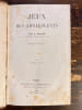 Jeux des adolescents par G. Beleze ancien chef d'institution &agrave; Paris.. BELEZE G: