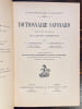 Dictionnaire savoyard publi&eacute; sous les auspices de la Soci&eacute;t&eacute; Florimontane.. CONSTANTIN A.; D&Eacute;SORMAUX J: