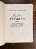 Les &eacute;pingles. Contes.. APOLLINAIRE Guillaume: