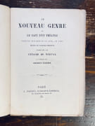 Le nouveau genre ou Le café théâtre. Comédie critique en un acte, en vers imitée de Leandro Moratin commencée par Gérard de Nerval et terminée par Arthus Fleury. par NERVAL Gérard de: - Image 3