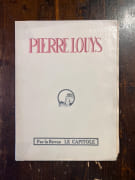 Pierre Louÿs. L'écrivain - Le Poète - L'Homme. par LOUŸS Pierre: - Image 1