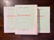 Les pas effacés. Mémoires. par MONTESQUIOU-FEZENSAC Robert de: - Image 1