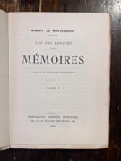 Les pas effacés. Mémoires. par MONTESQUIOU-FEZENSAC Robert de: - Image 2
