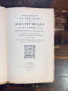 Catalogue de la partie r&eacute;serv&eacute;e de la biblioth&egrave;que de feu M. J. Renard, de Lyon comprenant le choix de ses plus beaux livres.. [BIBLIOPHILIE]: