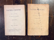 Les taches d'encre. Gazette mensuelle par M. Maurice Barrès. par BARRÈS Maurice: