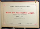 Album des historischen Zuges. 400 jährige Jubelfeier der Schlacht bei Murten am 22. Juni 1876.. 