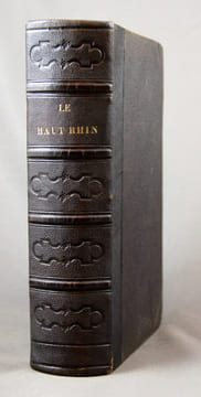 Le Rhin et ses bords. Depuis les sources du Rhin jusqu’à Mayence. Collection de vues pittoresques (... ) accompagnées d’un texte historique et ...