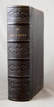 Le Rhin et ses bords. Depuis les sources du Rhin jusqu’à Mayence. Collection de vues pittoresques (... ) accompagnées d’un texte historique et ...