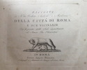 Raccolta di N° 60 Vedute antiche e moderne della Citta di Roma e sue vicinanze.. [ROME]: