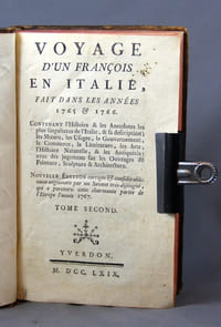 Voyage d’un françois en Italie, fait dans les années 1765 & 1766.