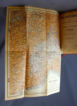 Italie septentrionale jusqu’à Livourne, Florence et Ravenne. Manuel du voyageur.. BAEDEKER K: