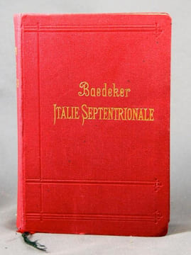 Italie septentrionale jusqu’à Livourne, Florence et Ravenne. Manuel du voyageur.. BAEDEKER K: