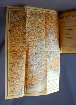 Italie septentrionale jusqu’à Livourne, Florence et Ravenne. Manuel du voyageur.. BAEDEKER K: