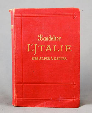 L’ Italie. Des Alpes à Naples. Manuel abrégé du voyageur.. BAEDEKER Karl: