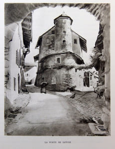 Une ville morte de Savoie. Conflans.