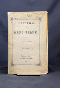 Une excursion au Mont-Blanc.. DUCOMMUN J.-C.:
