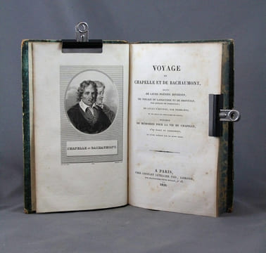 Voyage de Chapelle et de Bachaumont. Suivi de leurs poésies diverses, du voyage de Languedoc et de Provence, par Lefranc de Pompignan; de celui ...