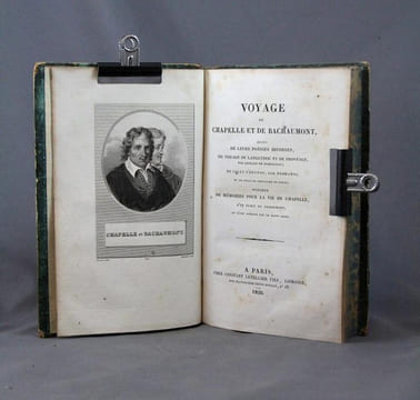 Voyage de Chapelle et de Bachaumont. Suivi de leurs poésies diverses, du voyage de Languedoc et de Provence, par Lefranc de Pompignan; de celui ...