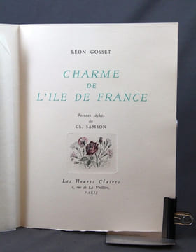Charme de l’Ile de France.. GOSSET Léon: