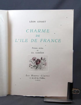 Charme de l’Ile de France.. GOSSET Léon: