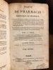 Traité de pharmacie théorique et pratique, contenant les élémens, l’analyse et les formules de tous les médicamens, leurs préparations chimiques et ...
