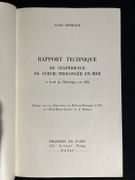 Rapport technique de l'expérience de survie prolongée en mer à bord de l'Hérétique en 1952. par BOMBARD Alain: - Image 2