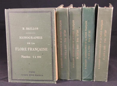 Iconographie de la flore française.. BAILLON H: