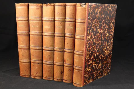 Oeuvres complètes de Buffon. Mises en ordre et précédées d’une notice historique. (... ) Suivies de la Classification comparée d’après MM. Cuvier, ...