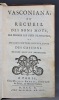 Vasconiana, ou Recueil des bons mots, des pensées les plus plaisantes, et des rencontres les plus vives des Gascons.. [MONTFORT François Salvat de]: