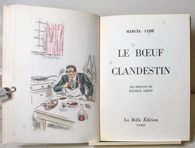 Le boeuf clandestin.