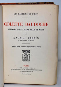 Colette Baudoche. Histoire d’une jeune fille de Metz.
