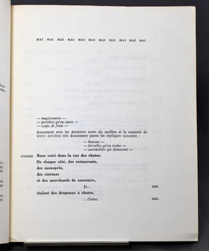 6 810 000 litres d’eau par seconde. Etude stéréophonique.. BUTOR Michel: