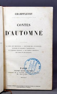 Contes d’automne.. CHAMPFLEURY: