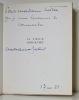 Le tiroir entr’ouvert. (... ) Avec trente et une lettres inédites de R. -M. Rilke.. GILBERT Marianne; BRION Marcel (intro.); BRIOD Blaise (trad.):