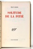Solitude de la pitié.. GIONO Jean: