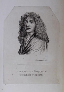 Galerie historique des portraits des comédiens de la troupe de Molière.. HILLEMACHER Frédéric: