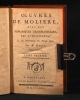 Oeuvres de Molière, avec des remarques grammaticales, des avertissemens [sic] et des observations sur chaque pièce.. MOLIERE; BRET M. (remarques):