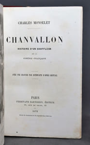 Chanvallon. Histoire d’un souffleur de la Comédie-Française.