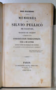 Mes prisons. Mémoires de Silvio Pellico de Saluces. par PELLICO Silvio; LATOUR A. de (intro. et trad.): - Image 1