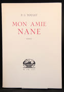 Mon amie Nane. par TOULET Paul-Jean: - Image 1