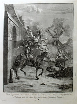 De voornaamste Gevallen van den wonderlyken Don Quichot.. CERVANTES Miguel de: