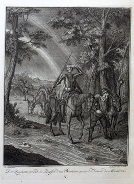 De voornaamste Gevallen van den wonderlyken Don Quichot.. CERVANTES Miguel de: