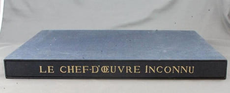 Le chef-d’oeuvre inconnu.. BALZAC Honoré de: