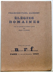 Elégies romaines.
