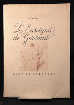 L’enseigne de Gersaint.. ARAGON Louis: