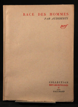 Race des hommes.. AUDIBERTI:
