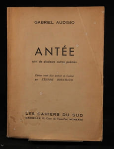 Antée suivi de plusieurs autres poèmes.